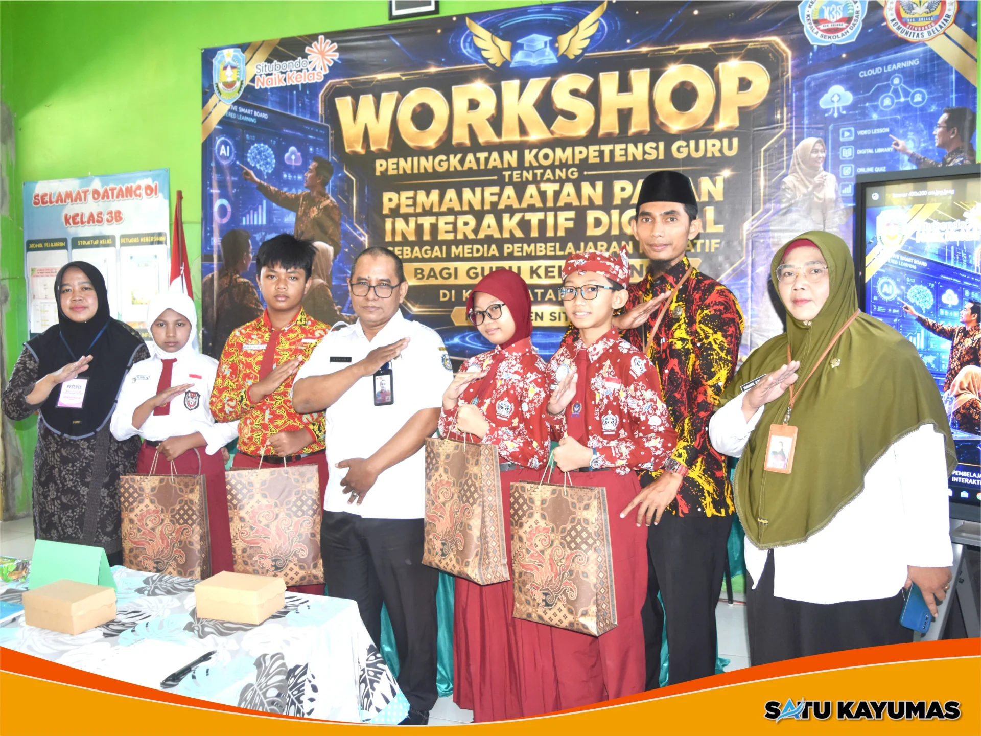 Siswi SDN 1 Kayumas Raih Nilai Tertinggi TKA se-Kecamatan Arjasa, Terima Apresiasi Langsung dari Korwil DisPenDikBud Arjasa